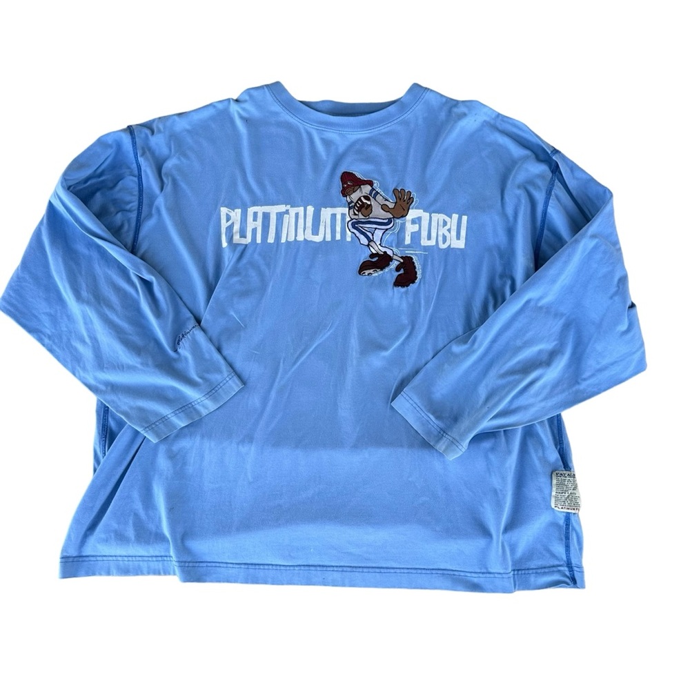 Platinum Fubu Fat Albert and the Junkyard Gang long sleeve 3X vintage